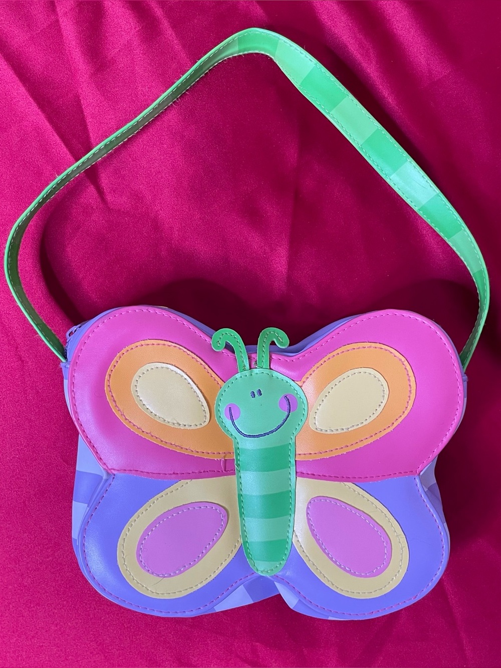 STEPHEN JOSPEH Y2K VINTAGE BUTTERFLY POLKA DOT HANDBAG